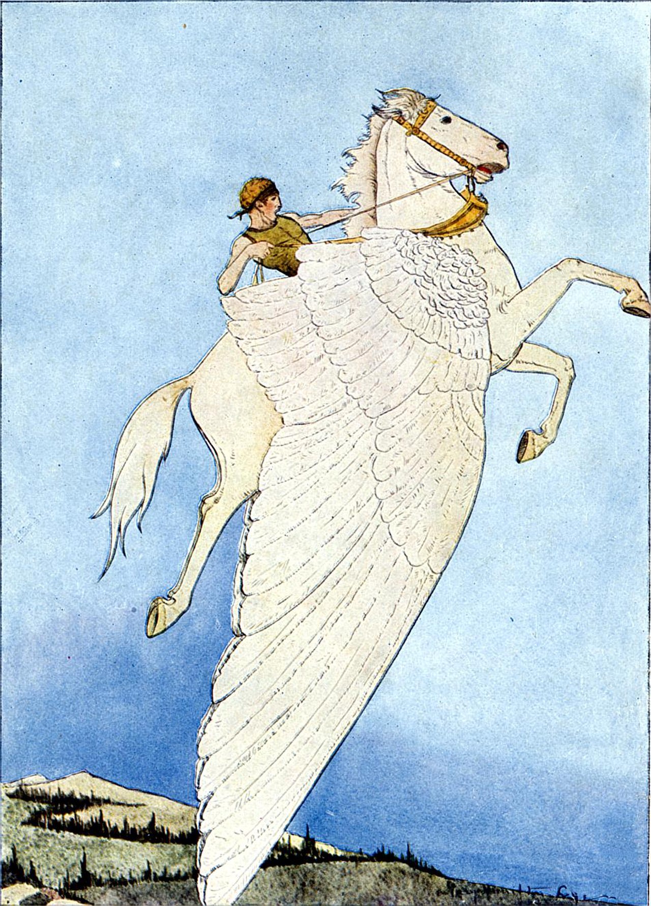 حيوان اسطوري يشبه الحصان