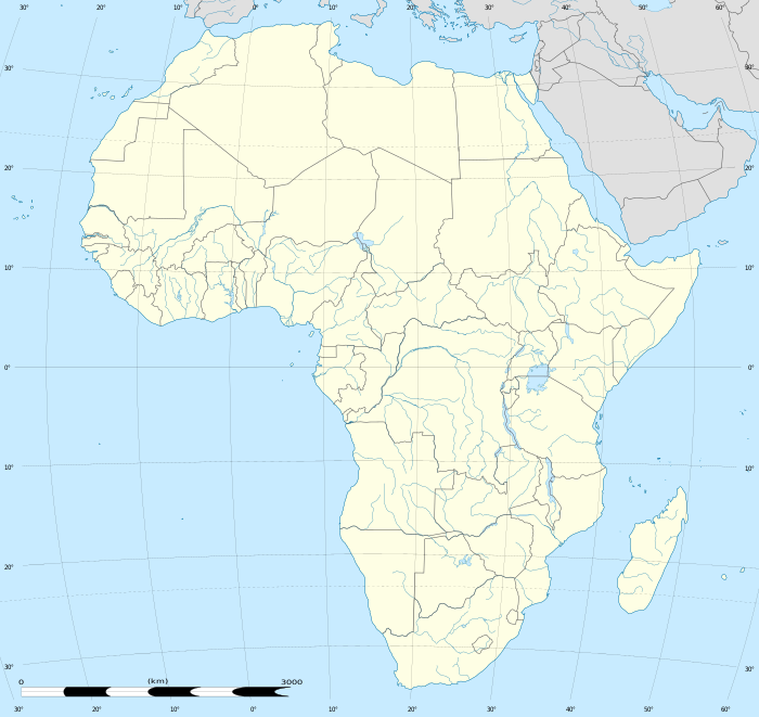 African Games is located in Africa