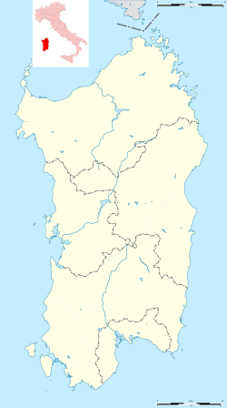 Cagliari ตั้งอยู่ในซาร์ดิเนีย