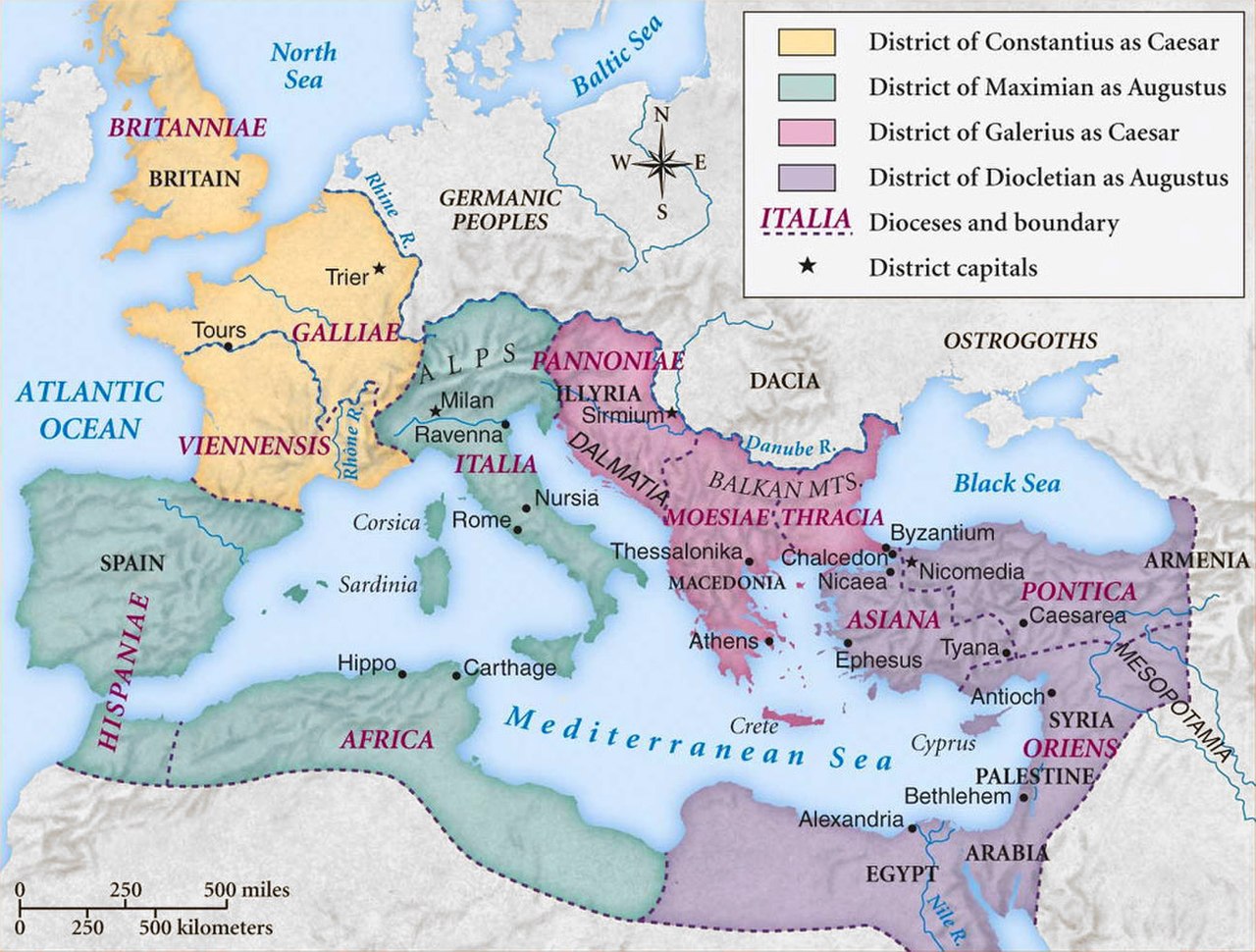 西ローマ帝国の崩壊歴史的アプローチet権力の高さ、危機、そして回復