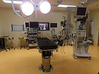 อุปกรณ์การแพทย์ทางไกลด้วยคอมพิวเตอร์ในห้องผ่าตัด