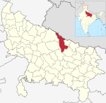 India Uttar Pradesh districts 2012 Bahraich.svg