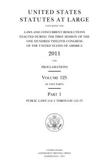 Statuten der Vereinigten Staaten in großem Umfang 125.djvu