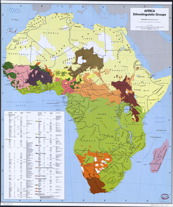 Groupes ethniques en Afrique