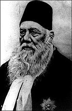 Sir Syed Ahmad Khan (1817–1898), whose vision (Two-nation theory) formed the basis of Pakistan