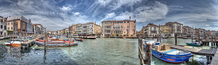 Panorama of the Grand Canal