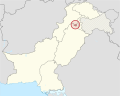 Islamabad Capital Territory in Pakistan (special marker) (claims hatched).svg
