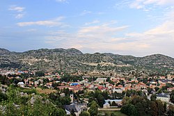 Cetinje ในเดือนสิงหาคม 2552