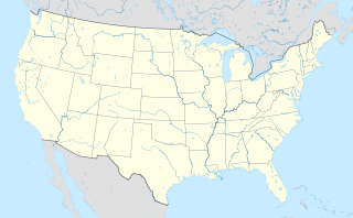 Map of United States showing debate locations