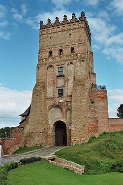 Lubart's Castle (Lutsk) เป็นที่ประทับของเจ้าชายแห่ง Volhynia ในยุคกลาง