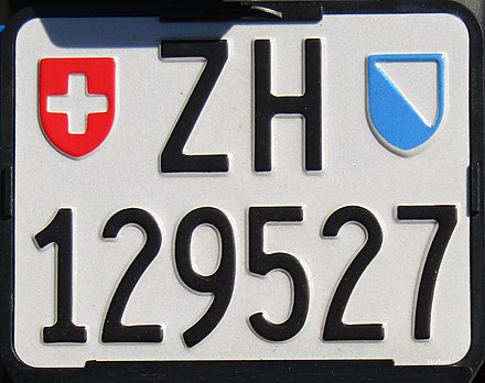 Motorcycle license plate Zuerich Switzerland.jpg