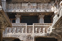 2 La grotte Jain Indra Sabha Ellora Caves, India.jpg