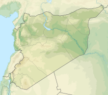ยุทธการยาร์มุกตั้งอยู่ในซีเรีย