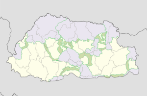 Bhutan protected areas location map.png
