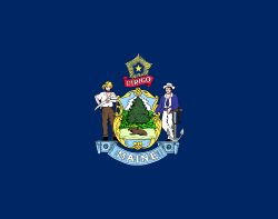 Bandeira do Maine.svg
