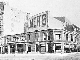 Photo of Palmer's Theatre in 1892
