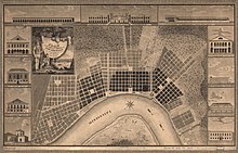 Plan of the city and suburbs of New Orleans : from an actual survey made in 1815