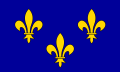 Flagge von Île-de-France