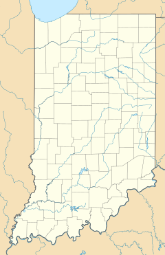 Indiana University ตั้งอยู่ในรัฐอินเดียนา