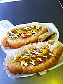 Sonoran hot dog