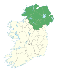 Vị trí của Ulster