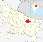India Uttar Pradesh districts 2012 Gonda.svg