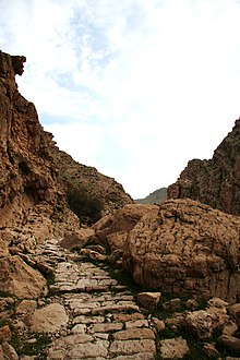 Ancient Sassanid Era Pathway in Behbahan, Persia