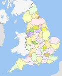 English metropolitan and non-metropolitan counties 2009.svg