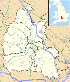 Wolvercote ตั้งอยู่ใน Oxfordshire