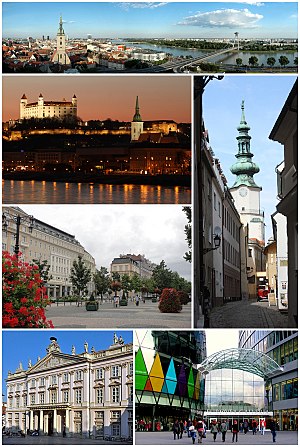 Bratislava es la capital de Eslovaquia