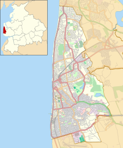 Map of Blackpool