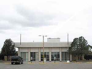 สำนักงานศาล Torrance County ใน Estancia