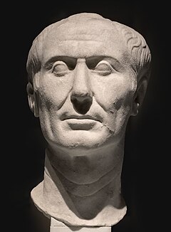 Die Tusculum-portret, 'n marmerbeeld van Julius Caesar.
