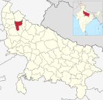 India Uttar Pradesh districts 2012 Amroha.svg