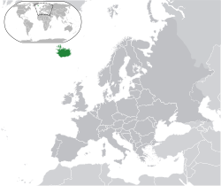 ยุโรป - ไอซ์แลนด์ svg