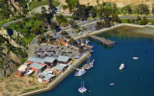 Aerial photograph of the Ocean Institute at Dana Point, California