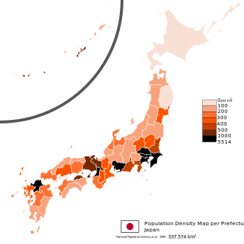 عدد سكان اليابان 2021