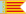 Bandera de la Tierra de Valencia (cola de golondrina) .svg
