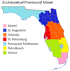 Ecclesiastical Province of Miami map.png