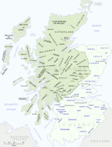Clan escocés toalla de té Drummond Crest Escocés Regalo Hecho en Escocia