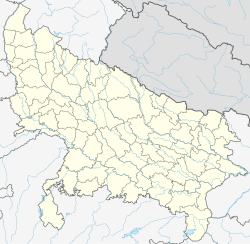 Location of Uttar Pradesh