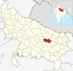India Uttar Pradesh districts 2012 Faizabad.svg