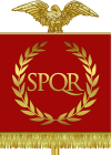 Bandera del Imperio Romano