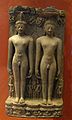 Two nude statues