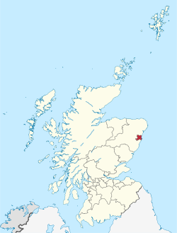 สถานที่ตั้งในสกอตแลนด์