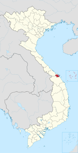 Localização de Da Nang