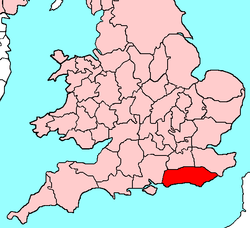 Extensão antiga de Sussex