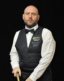 جيمي بورنيت في Snooker German Masters (مارتن رولش) 2014-01-29 01.jpg