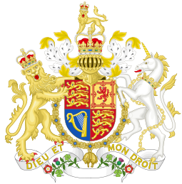 Coat of Arms of British Monarch (Golden Fleece Variant).svg