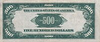 500 USD note; series of 1934; reverse.jpg